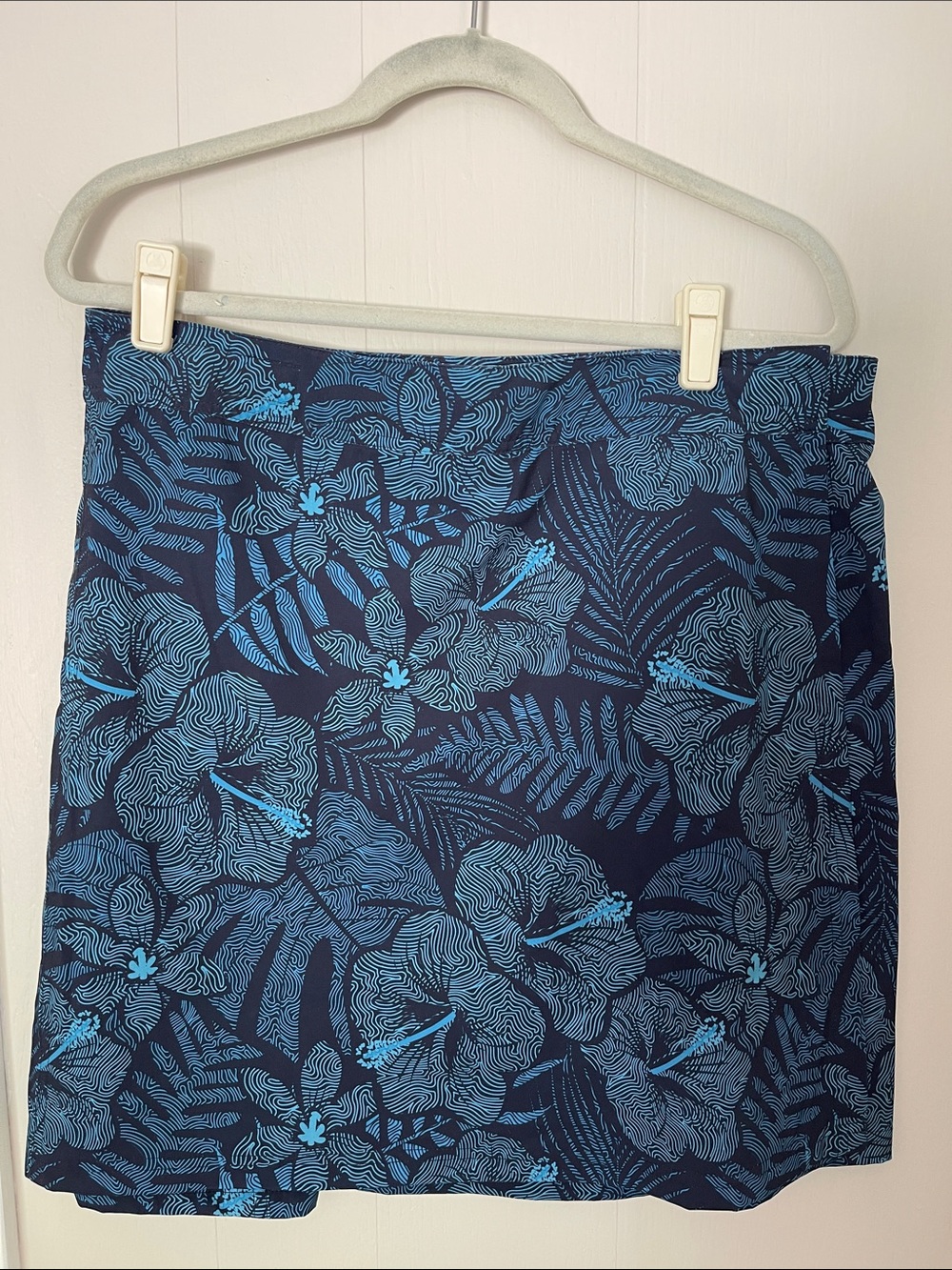 Ripskirt Hawaii hues of blue A-Line wrap Skirt